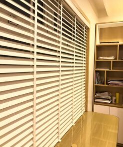 Thi công rèm sáo gỗ