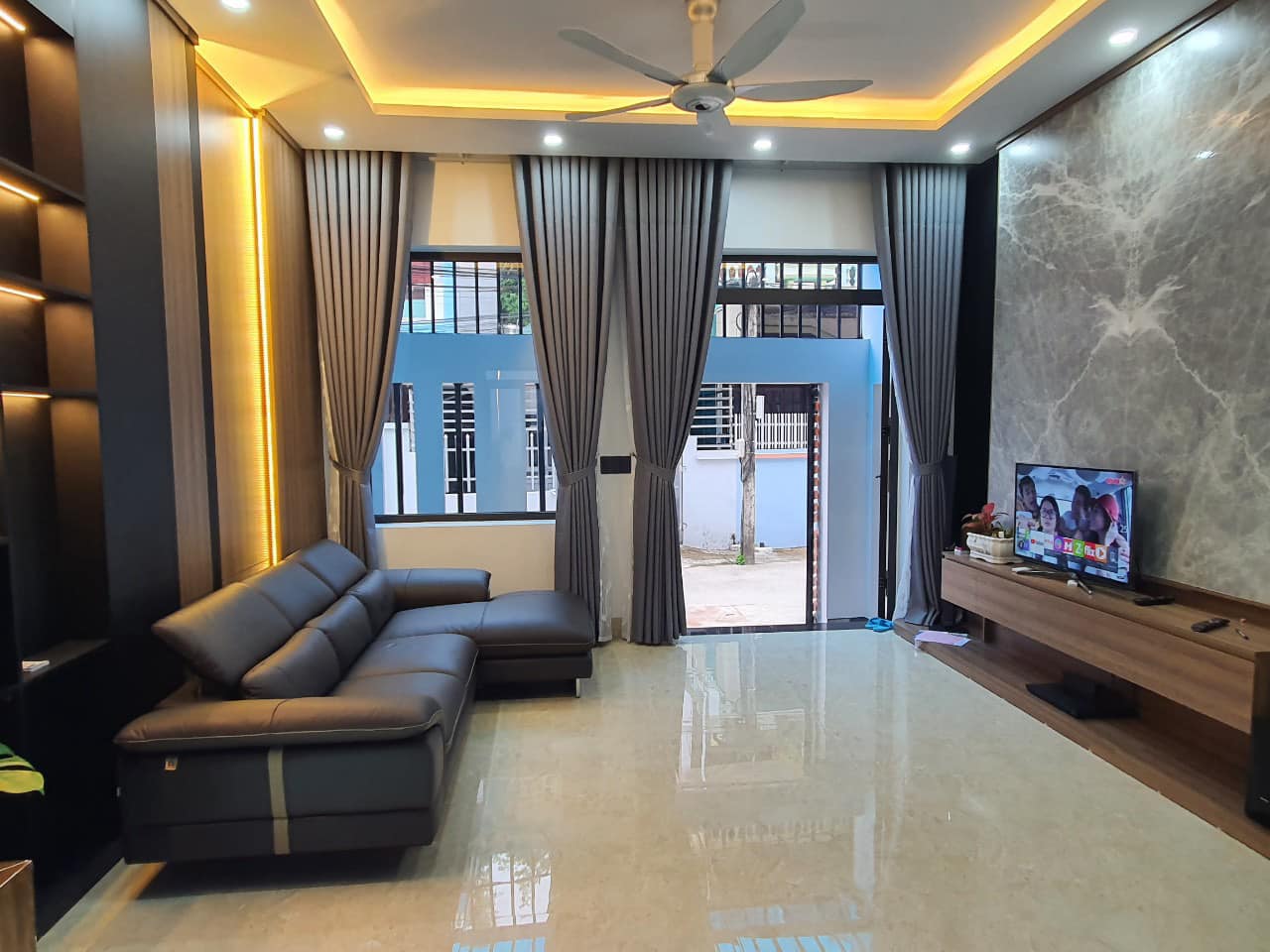 Rèm vải đẹp cản nắng