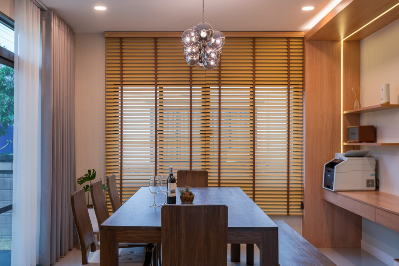 rèm sáo gỗ SKK03