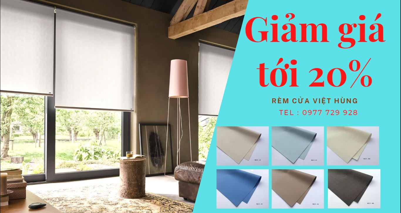 Rèm cuốn giảm giá