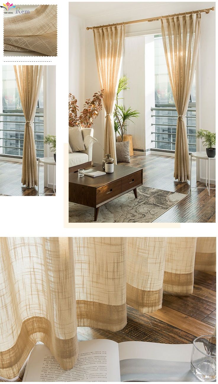 Rèm cửa tạo nên không gian đầy cảm xúc