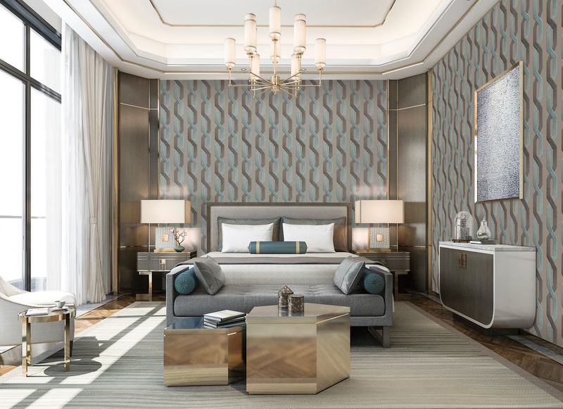 Giấy dán tường màu ghi